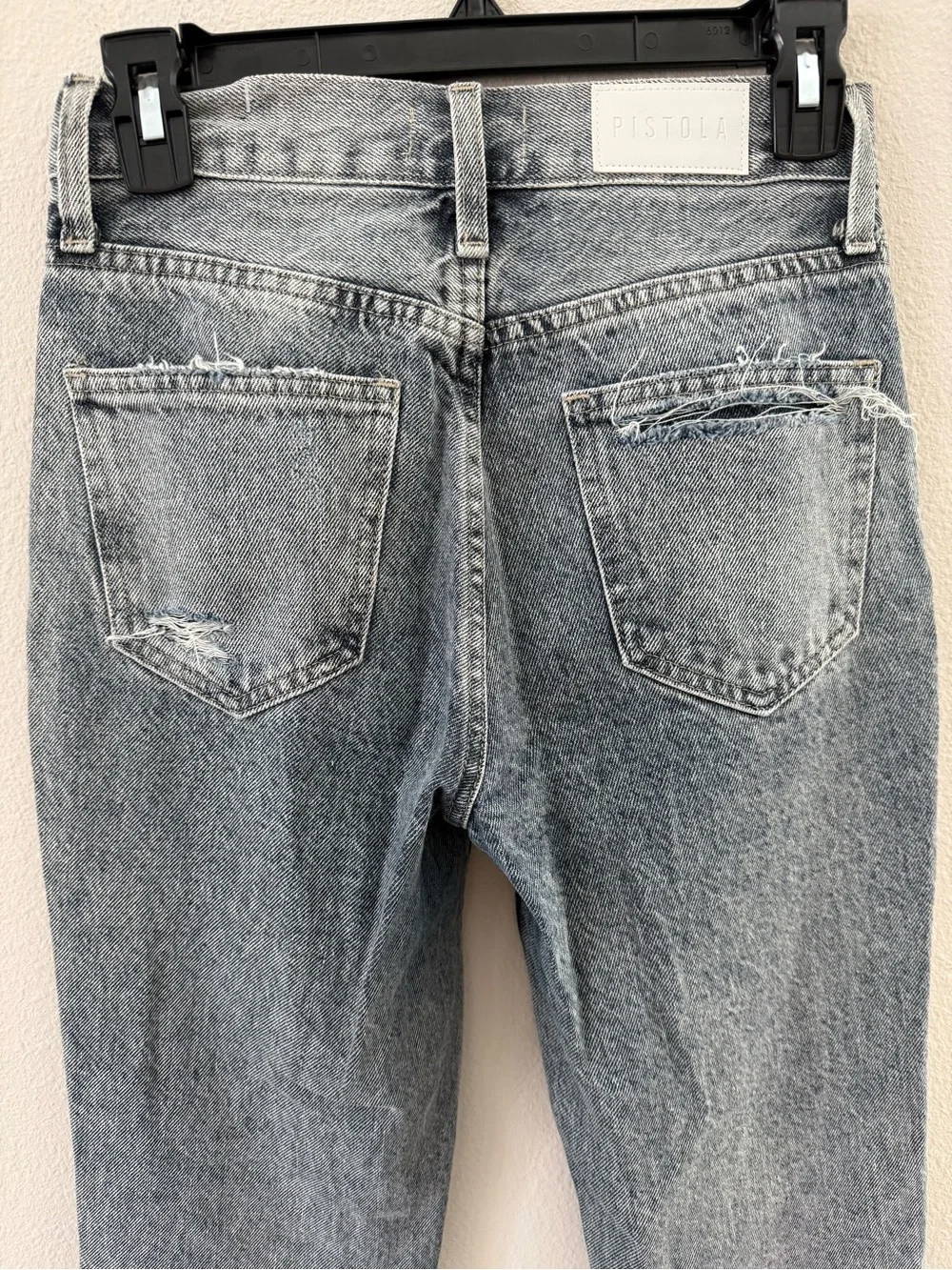 Pistola High-Rise Distressed Jeans 24 - Picture 6 of 8